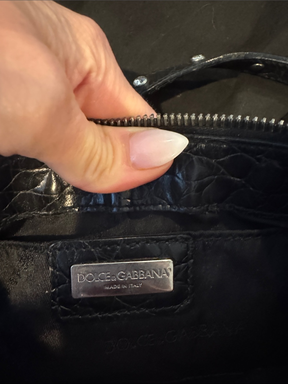 Vintage Y2K dolce and Gabbana baguette handbag - Picture 5 of 10